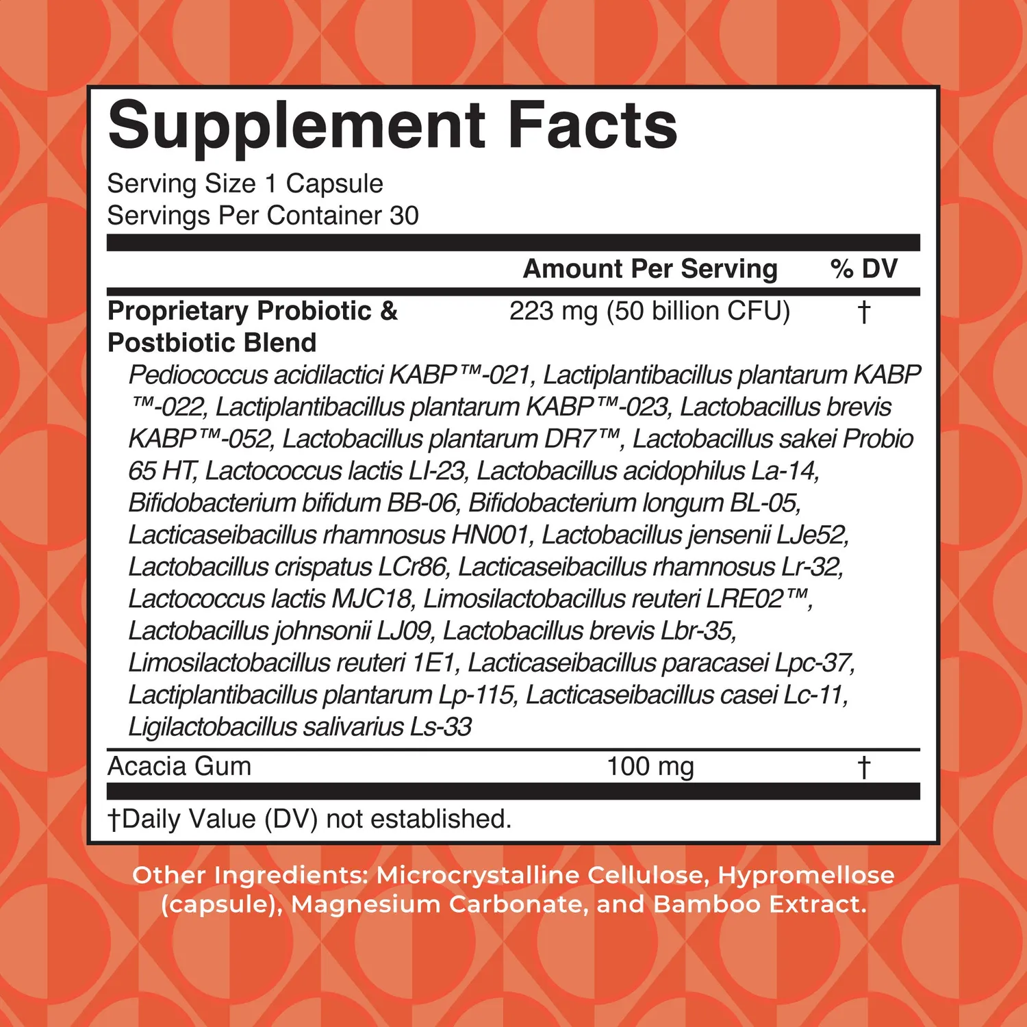 MaryRuth's 3-in-1 Women's Health kapsler probiotika