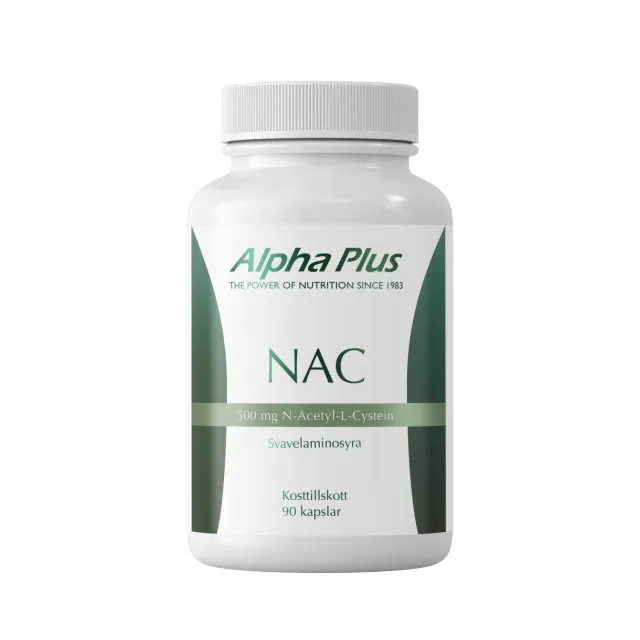 A+ Multivitamin NAC kapsler 90 stk N-acetylcystein