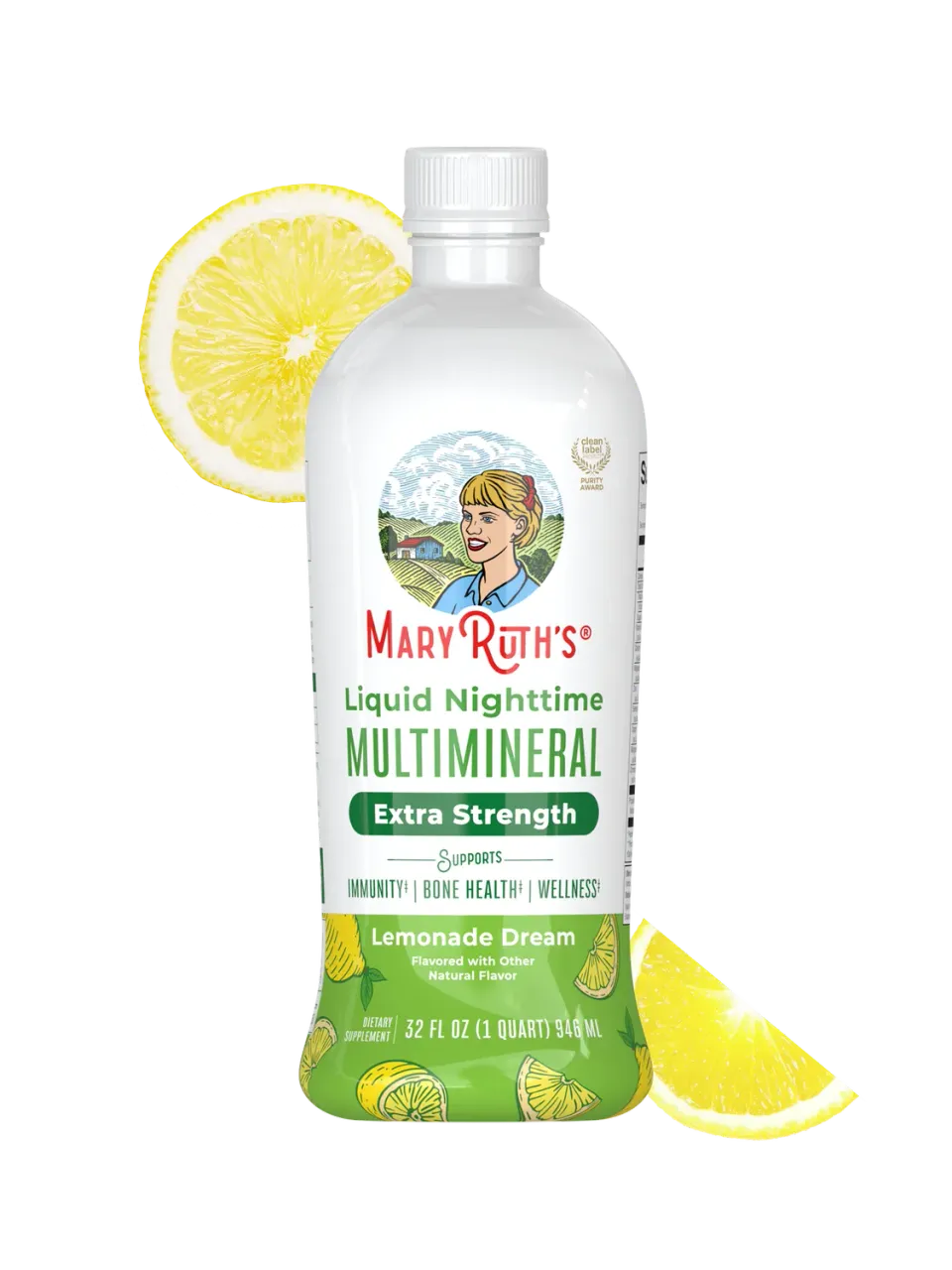 MaryRuth's Nighttime Multimineral flytende ekstra sterk