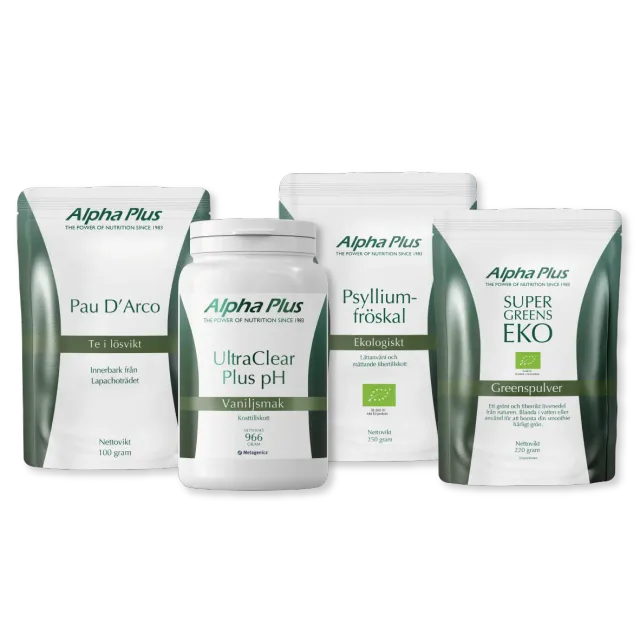 A+ DetoxPlus 14-dagers kur pulver med shaker
