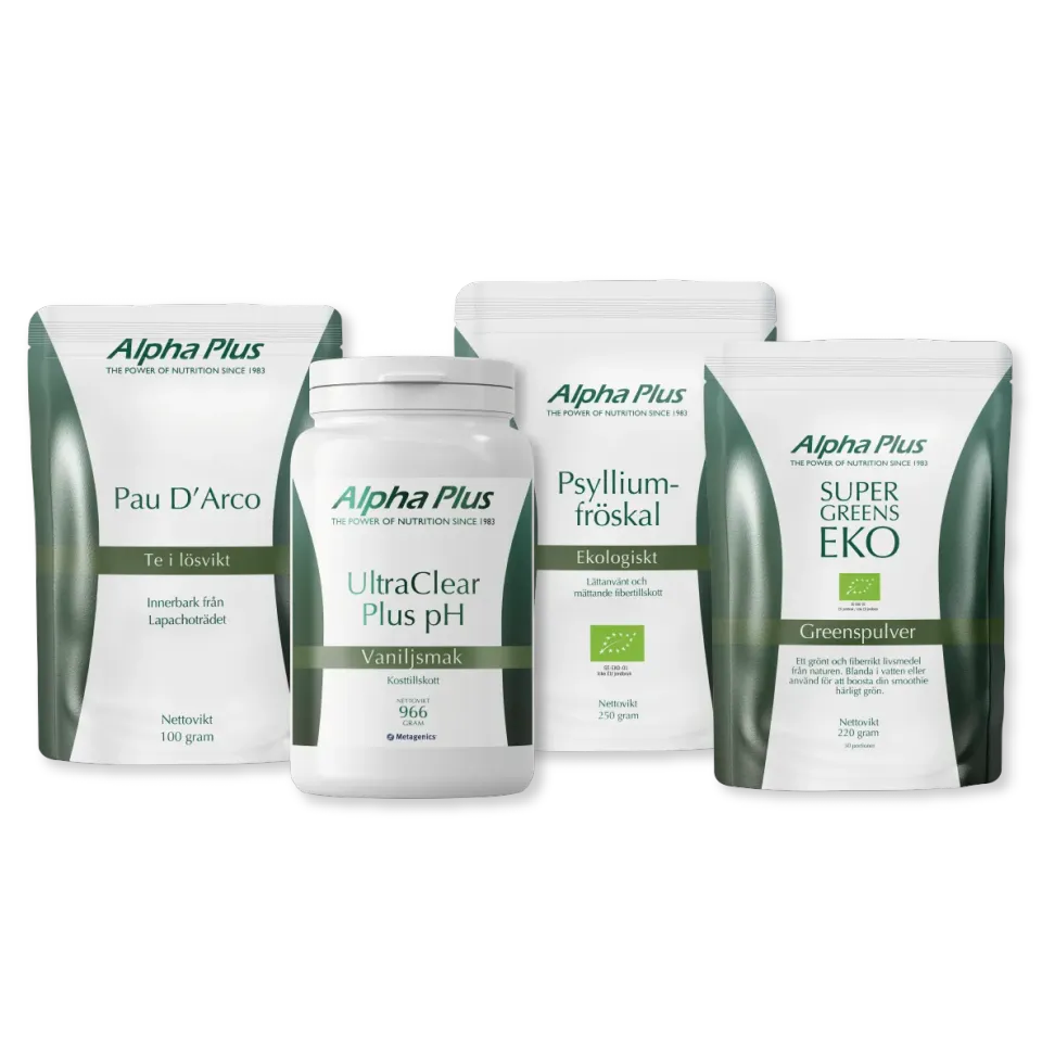 A+ DetoxPlus 14-dagers kur pulver med shaker