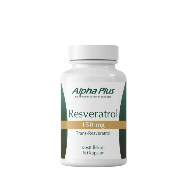 A+ Multivitamin Resveratrol kapsler 60 stk 150 mg trans