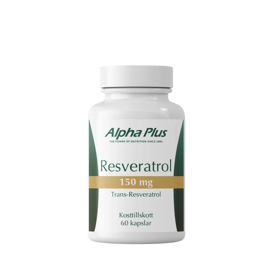 A+ Multivitamin Resveratrol kapsler 60 stk 150 mg trans