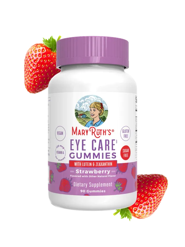 MaryRuth's Eye Care gummies med lutein jordbær
