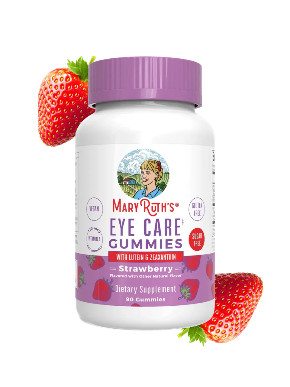 MaryRuth's Eye Care gummies med lutein jordbær