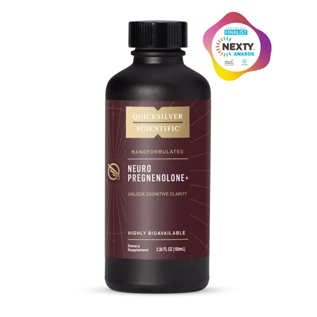 Quicksilver Neuro Pregnenolone+ tilskudd 100 ml – hjerne