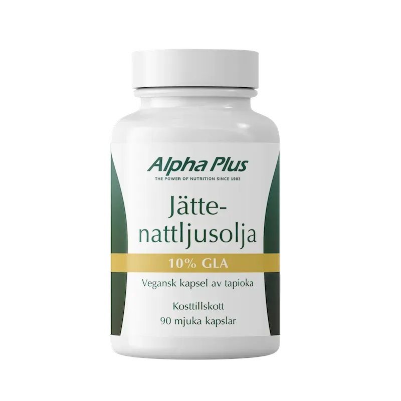 A+ Multivitamin jättenattlysolje kapsler 90 stk hud