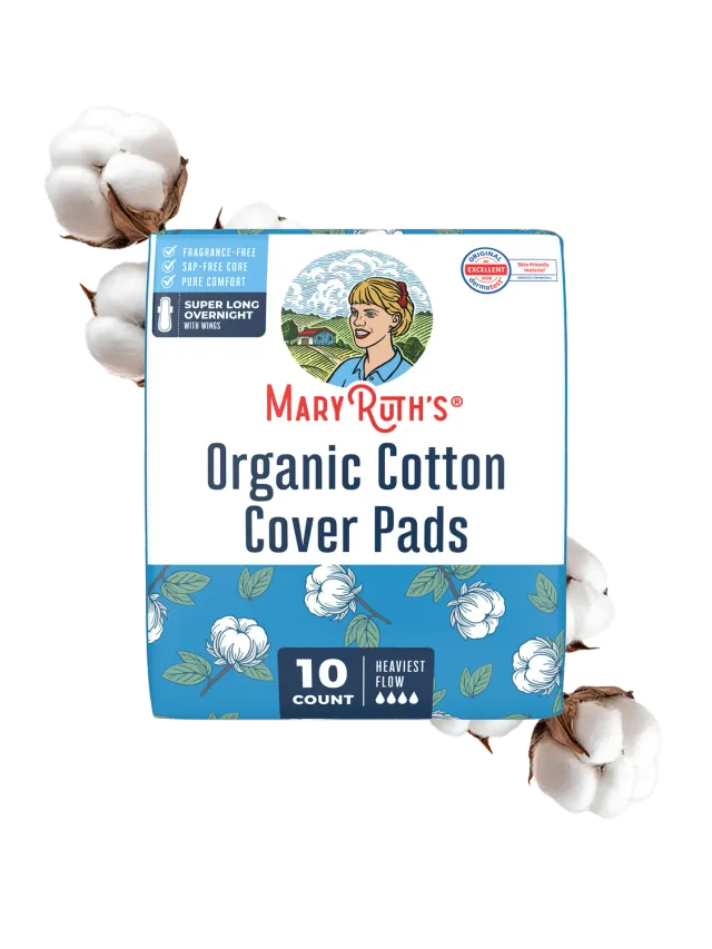 MaryRuth's Organic Cotton Cover bind natt super