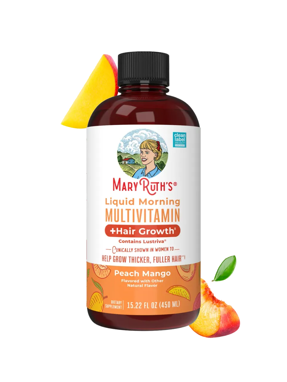 MaryRuth's Liquid Morning Multivitamin flytende hårvekst