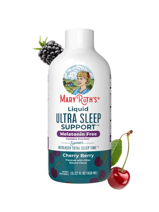MaryRuth's Liquid Ultra Sleep Support flytende søvn kirsebær-bær