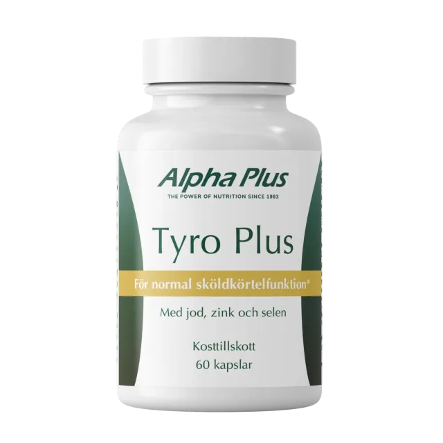 A+ Tyro Plus 60 kapsler multivitamin med jod