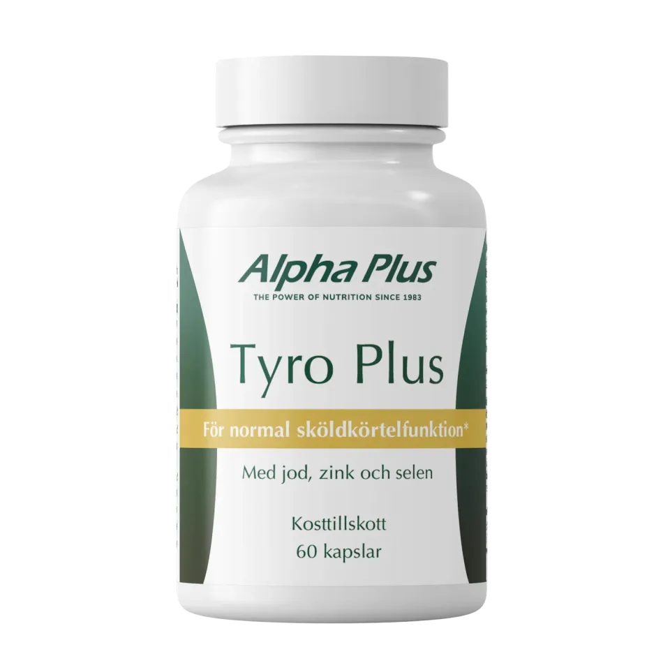 A+ Tyro Plus 60 kapsler multivitamin med jod
