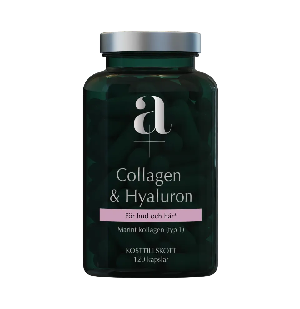 A+ Collagen & Hyaluron kapsler 120 stk fiskekollagen