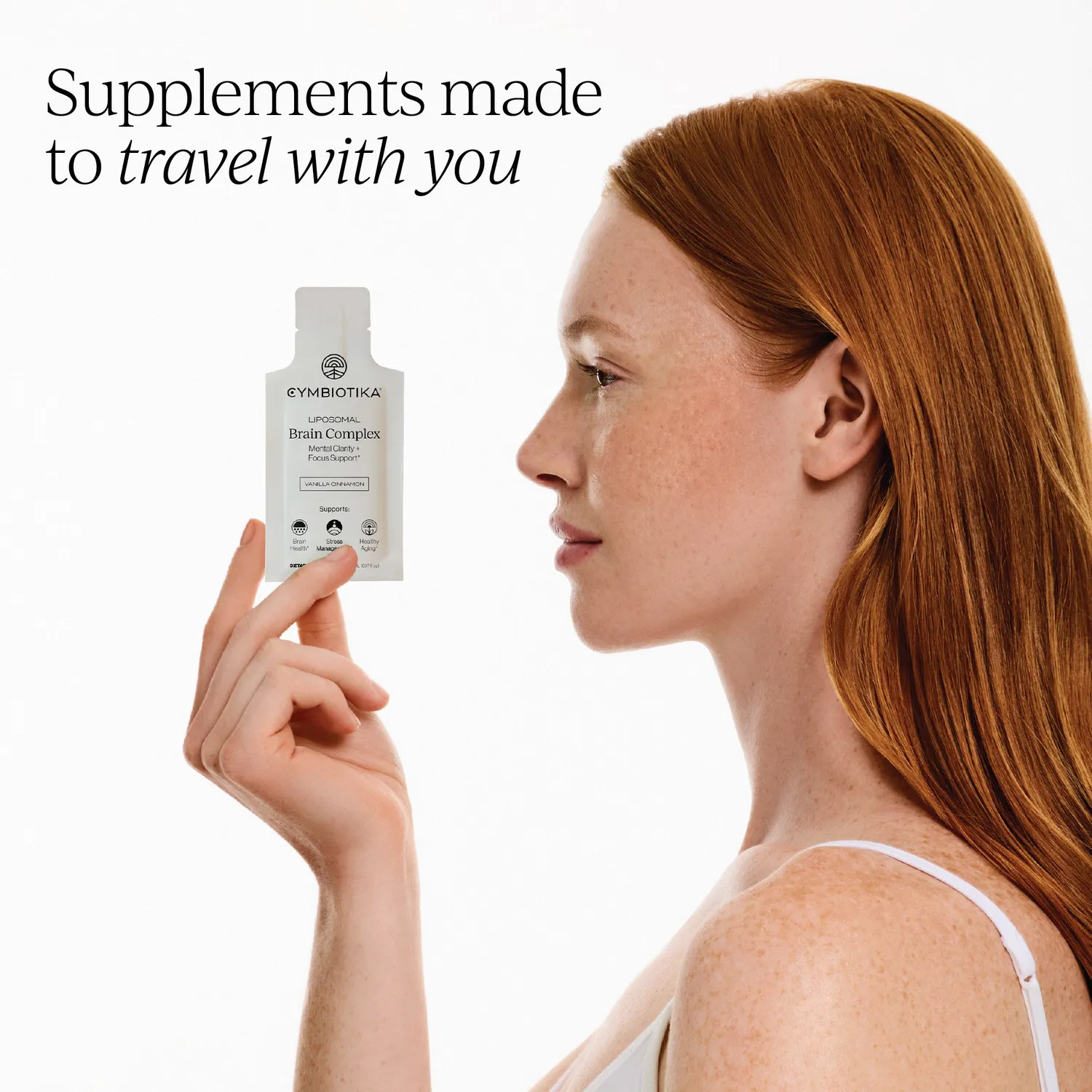 Cymbiotika Liposomal Brain Complex kosttilskudd fokus