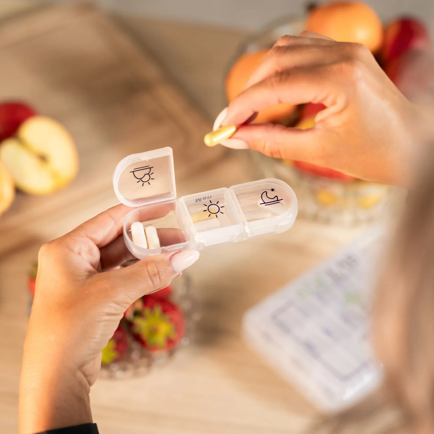 NAD Total Smart doseringseske 7-dagers BPA-fri