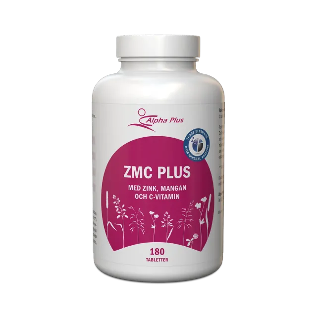 A+ Multivitamin ZMC Plus tabletter 180 stk sink