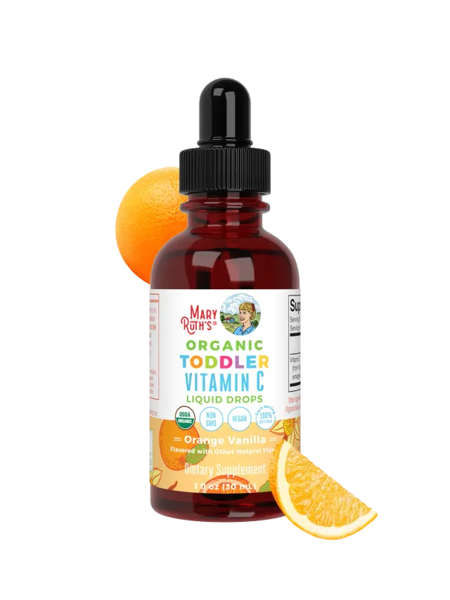 MaryRuth's Toddler Vitamin C dråper 1-3 år organisk