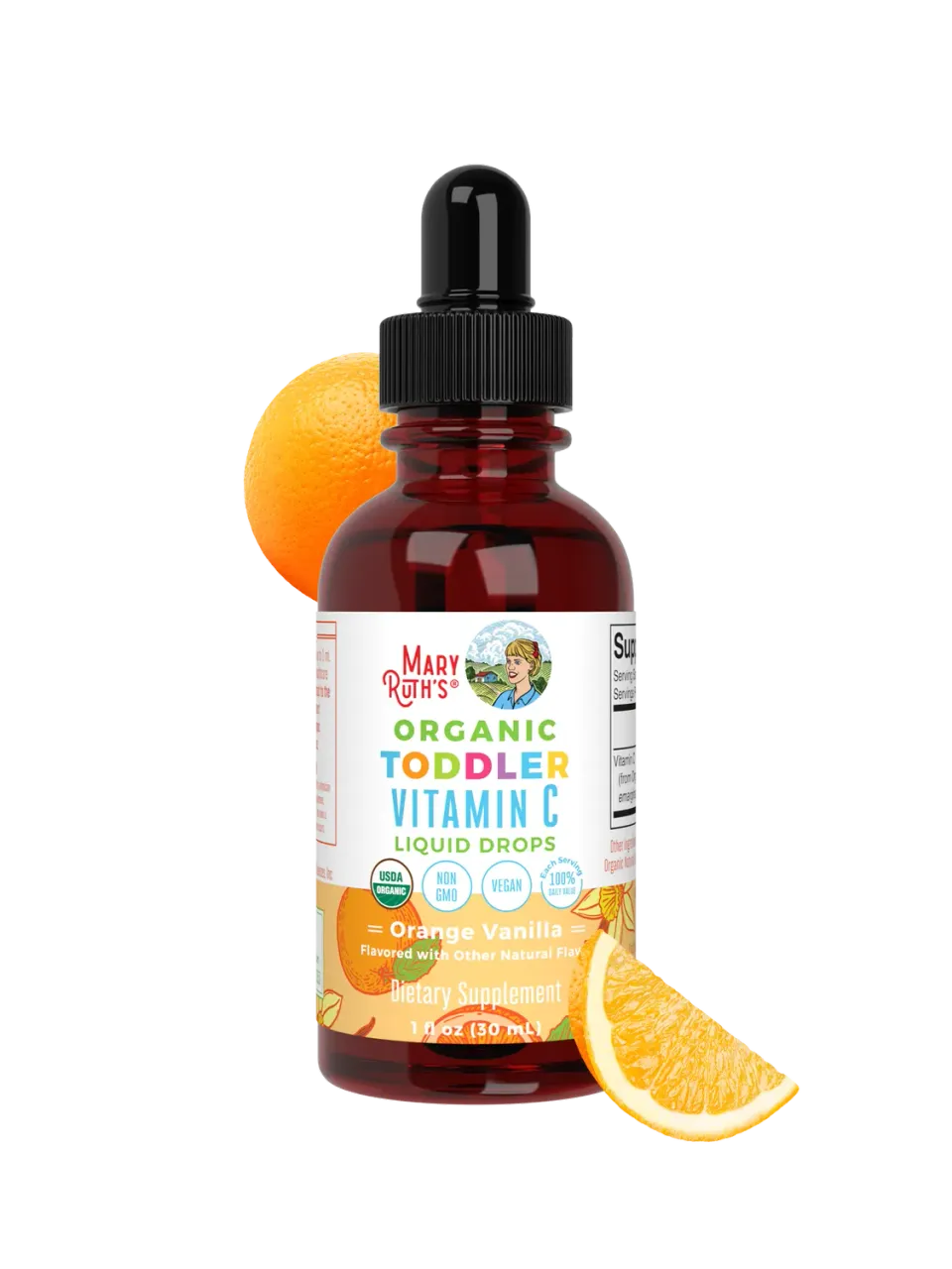 MaryRuth's Toddler Vitamin C dråper 1-3 år organisk