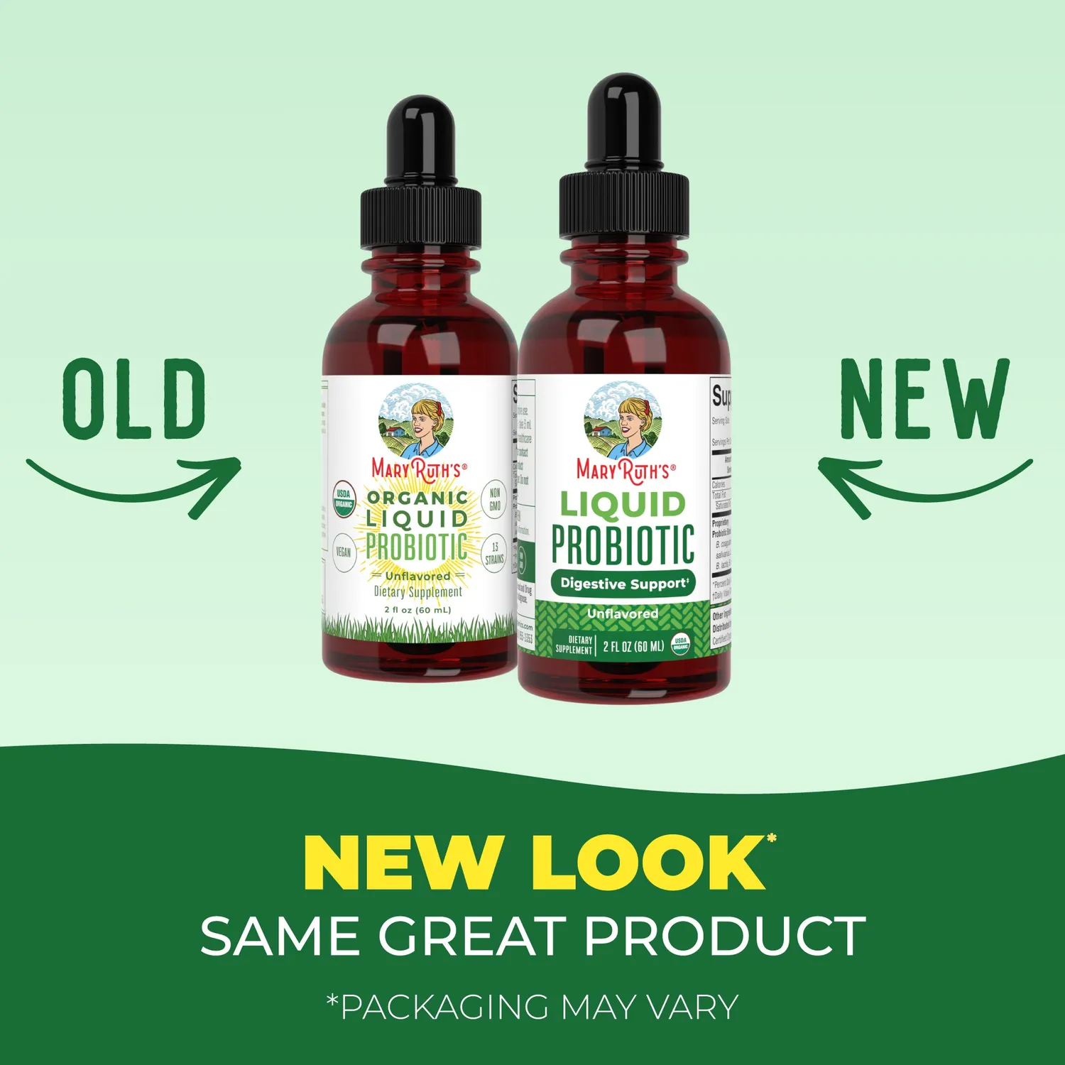 MaryRuth's Organic Liquid Probiotic væske reise 13 stammer