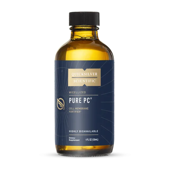 Quicksilver Scientific Pure PC fosfatidylkolin flytende 120 ml