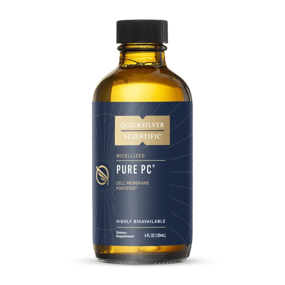 Quicksilver Scientific Pure PC fosfatidylkolin flytende 120 ml