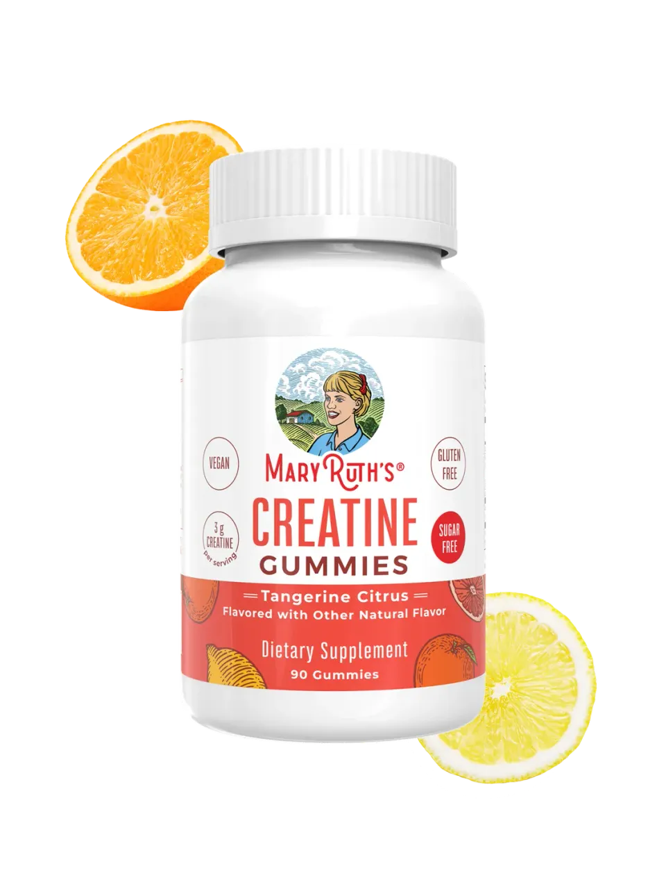 MaryRuth's Creatine Gummies kreatin 3 g tangerin