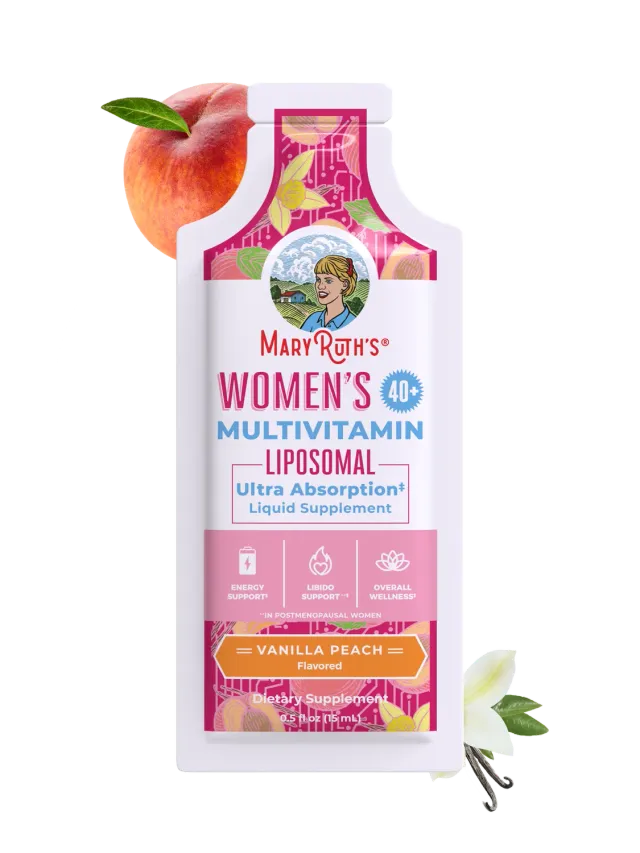 MaryRuth's Women's 40+ Multivitamin liposomal fersken