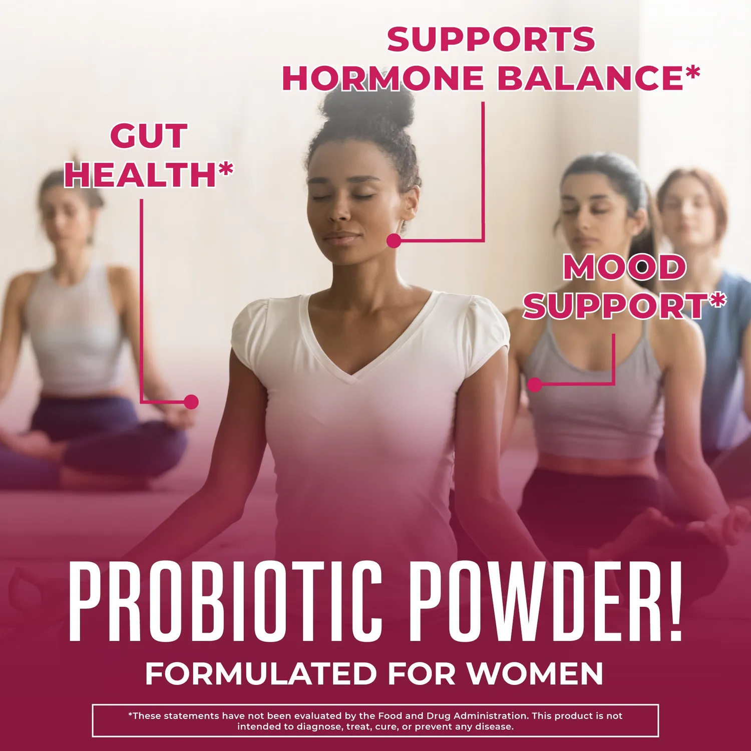 MaryRuth's 3-in-1 Vaginal Support Powder probiotikapulver 60 mrd CFU