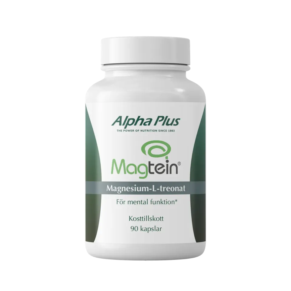 A+ Multivitamin Magtein magnesiumkapsler 90 stk L-treonat