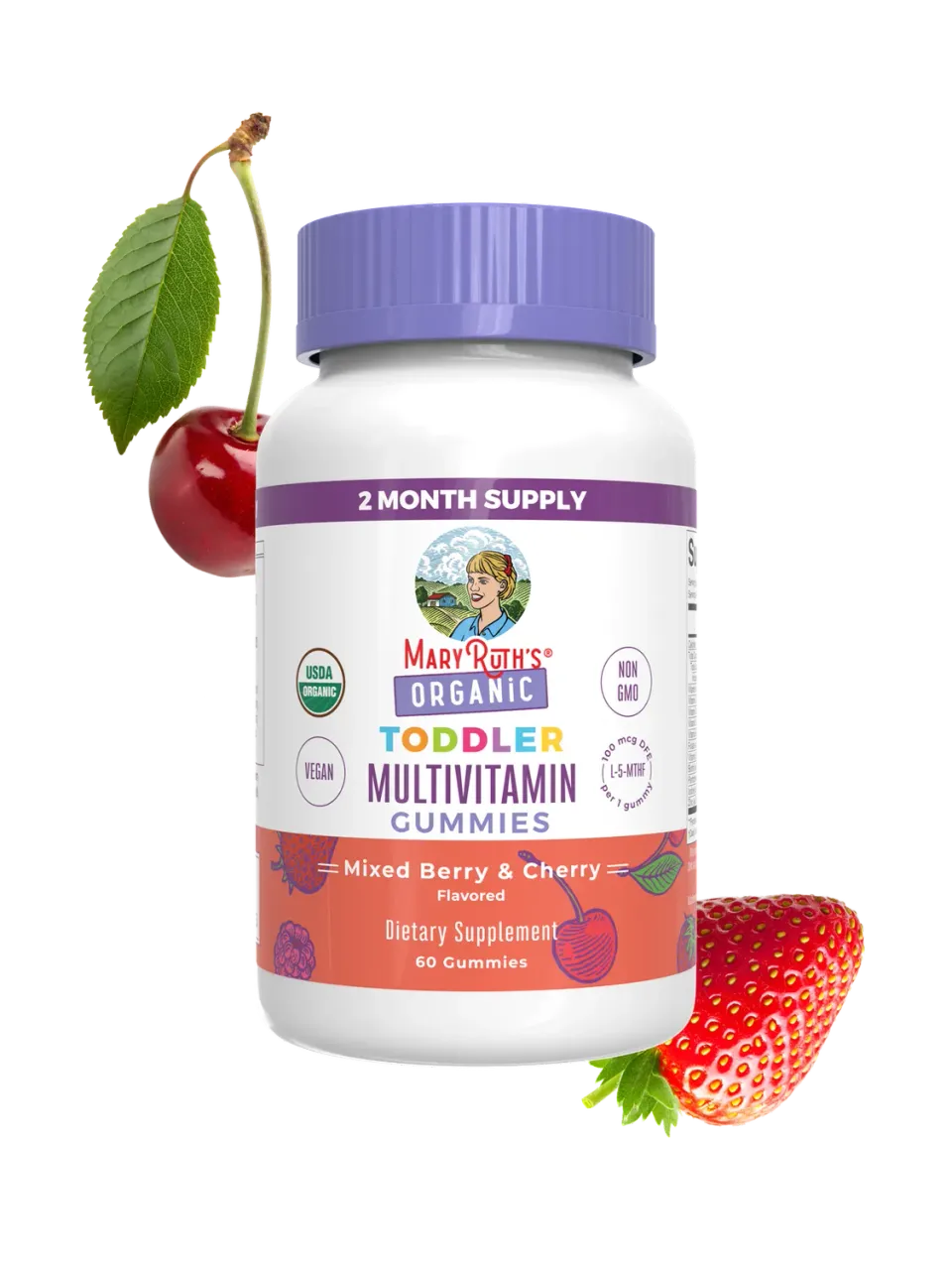 MaryRuth's Toddler Multivitamin vitamingummi bær