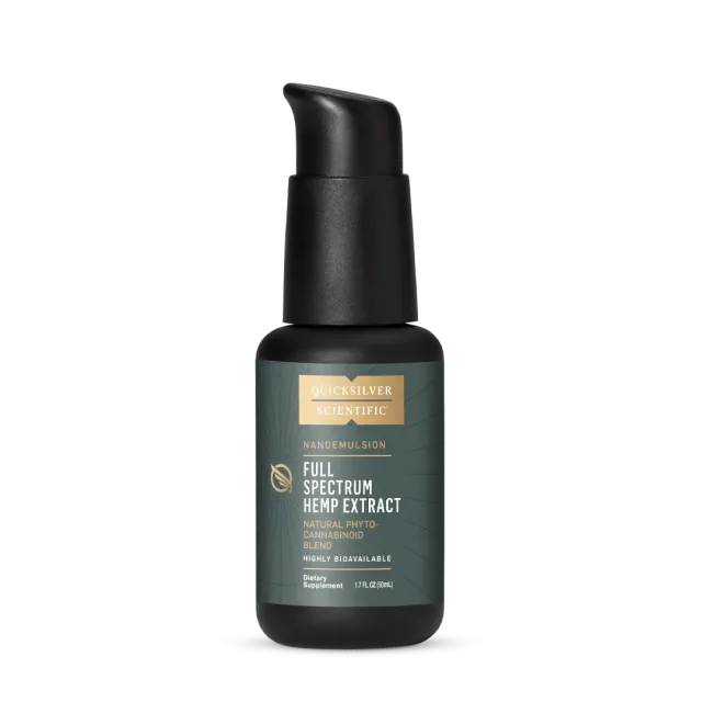 Quicksilver Scientific Hemp Extract olje 50 ml hamp