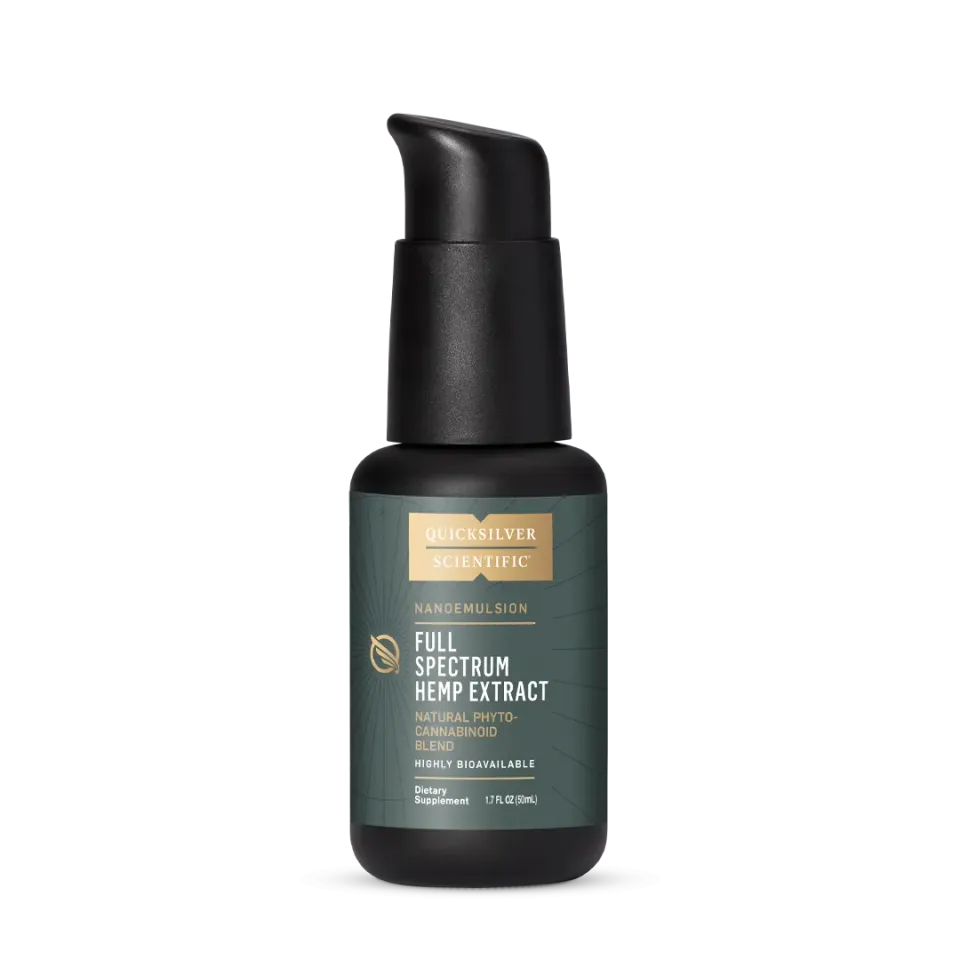 Quicksilver Scientific Hemp Extract olje 50 ml hamp