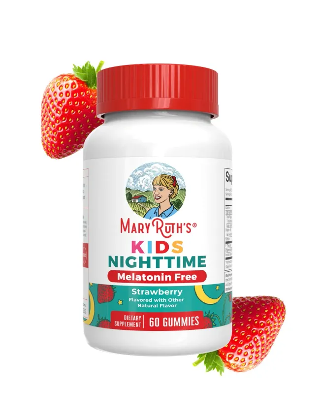 MaryRuth's Kids Nighttime vingummi 30 stk sukkerfri melatoninfri