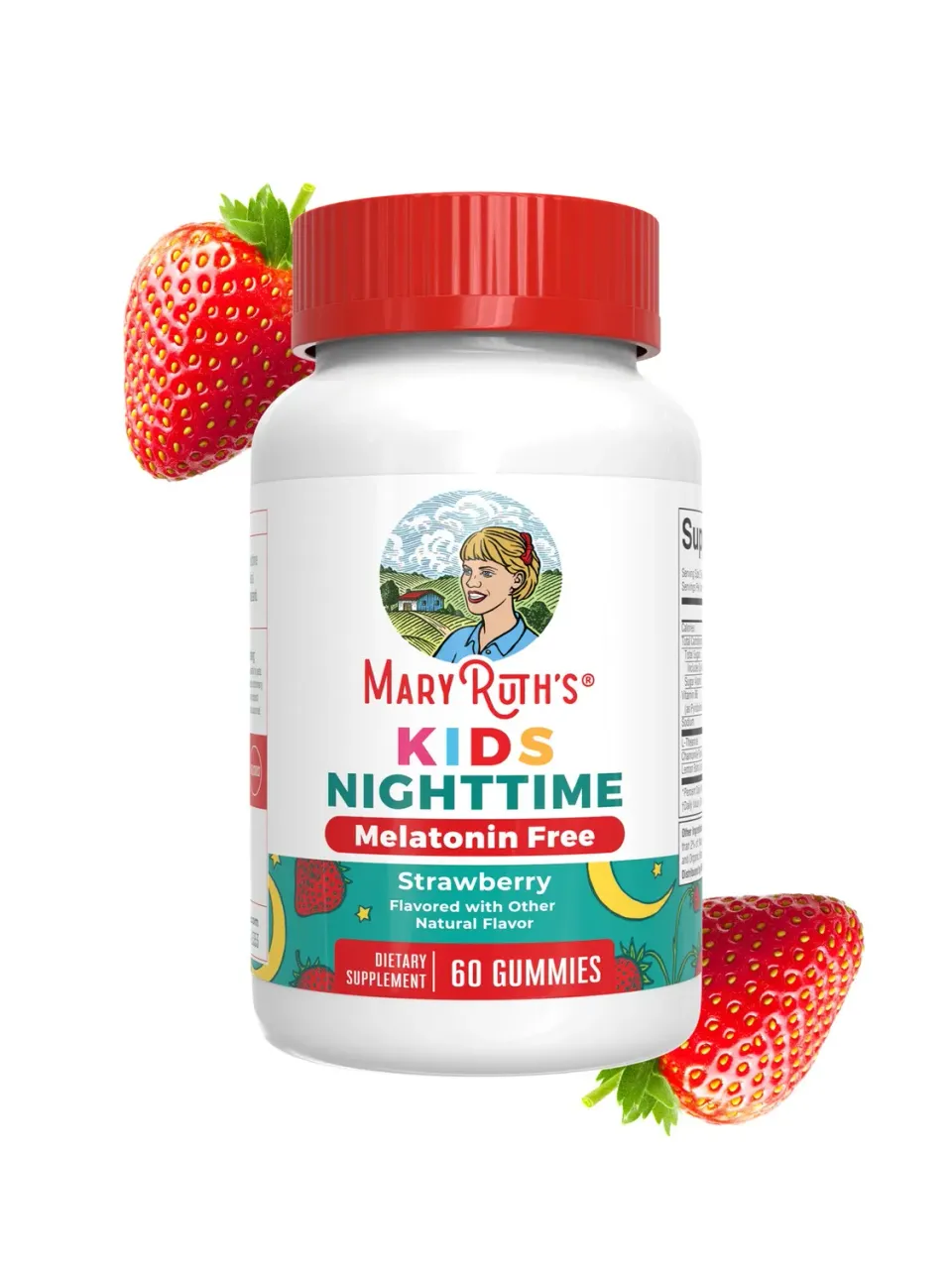 MaryRuth's Kids Nighttime vingummi 30 stk sukkerfri melatoninfri