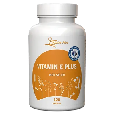 A+ Multivitamin Vitamin E Plus kapsler 120 stk selen