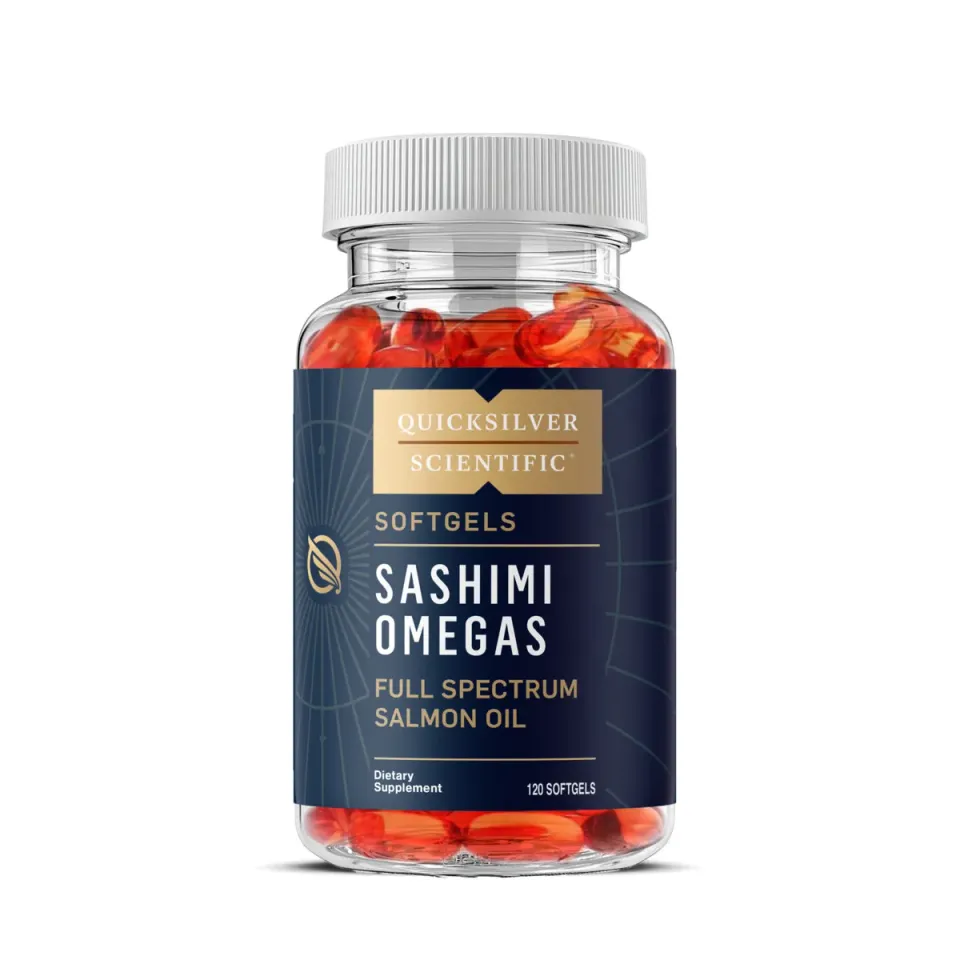 Quicksilver Scientific Sashimi Omegas omegakapsler 120 stk fullspektret