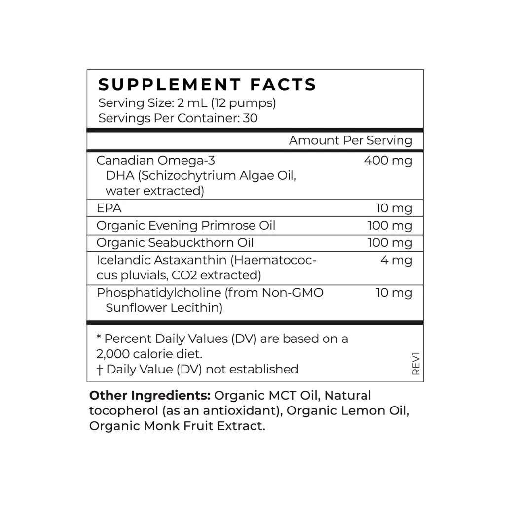 Cymbiotika The Omega omega-3 vegansk