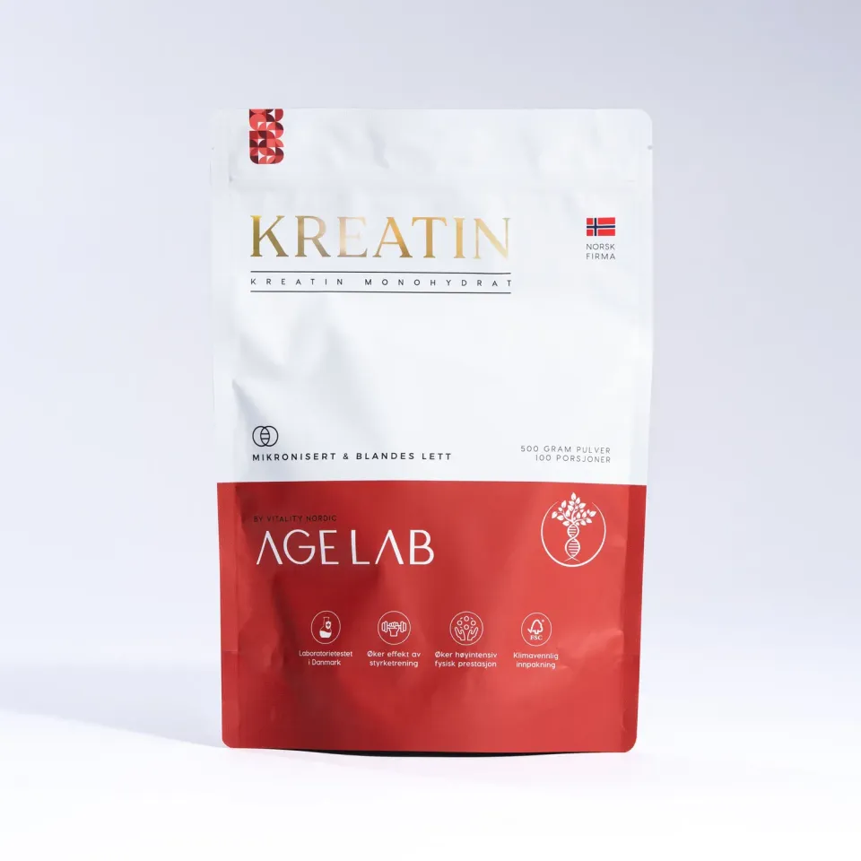 NAD Total Kreatin monohydrat pulver 180 gram rent