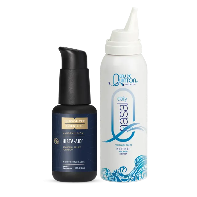 Quicksilver Scientific Seasonal Essentials Bundle nesespray histamin