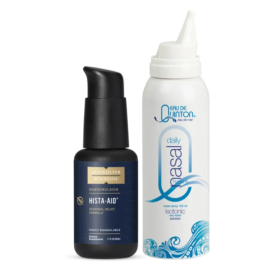 Quicksilver Scientific Seasonal Essentials Bundle nesespray histamin