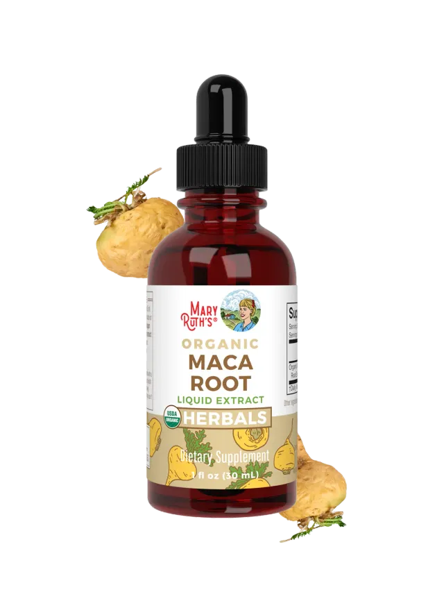 MaryRuth's Organic Maca Root dråper alkoholfri vitalitet