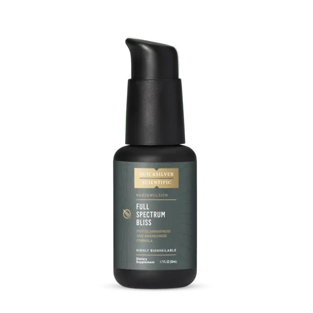 Quicksilver Scientific Full Spectrum Bliss CBD-olje 50 ml sitrus