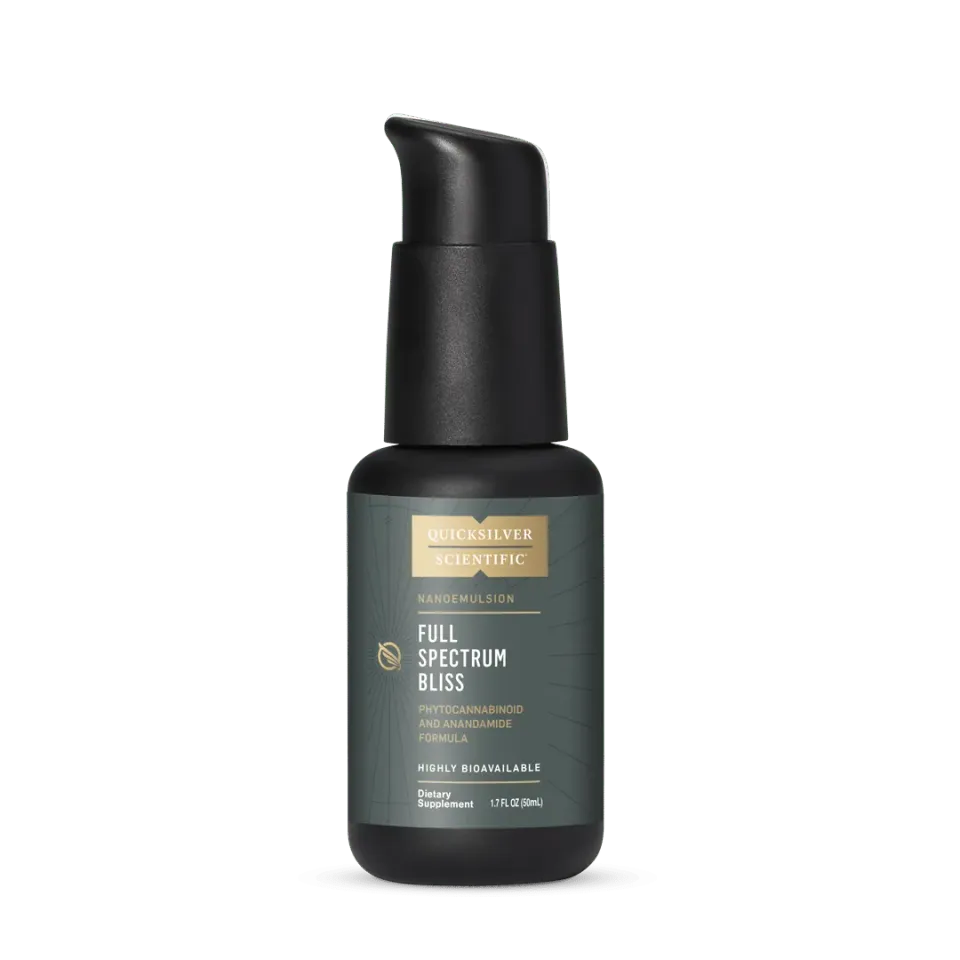 Quicksilver Scientific Full Spectrum Bliss CBD-olje 50 ml sitrus