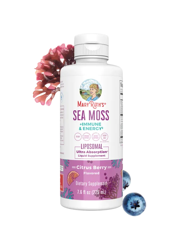 MaryRuth's Sea Moss Immune liposomal sitrus bær