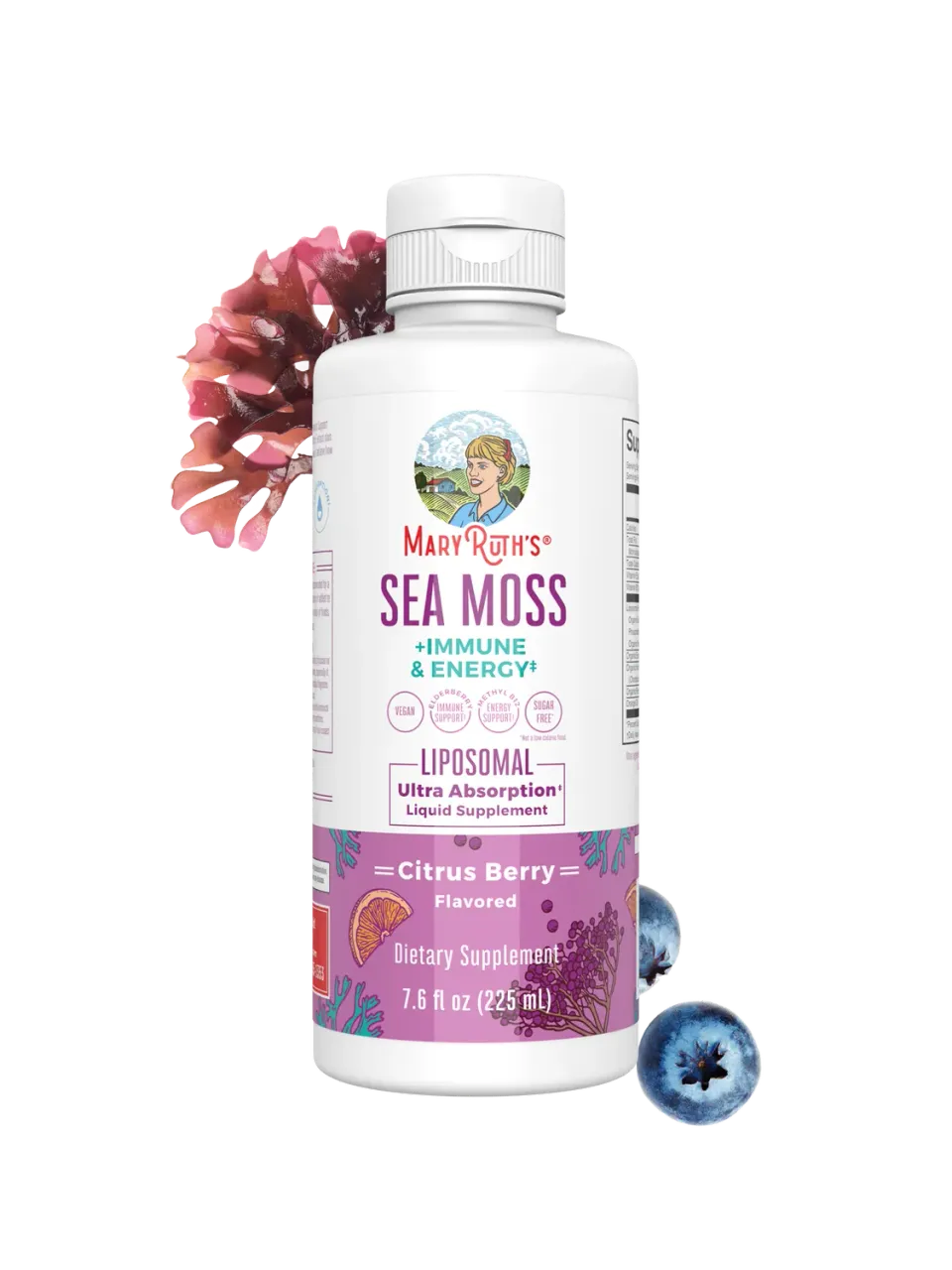 MaryRuth's Sea Moss Immune liposomal sitrus bær