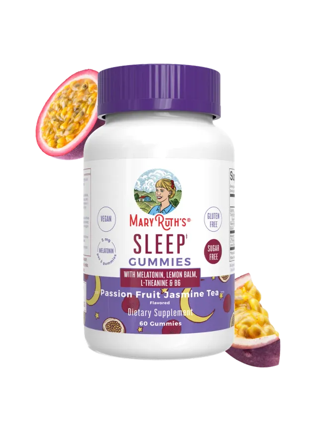 MaryRuth's Melatonin gummies pasjonsfrukt natt