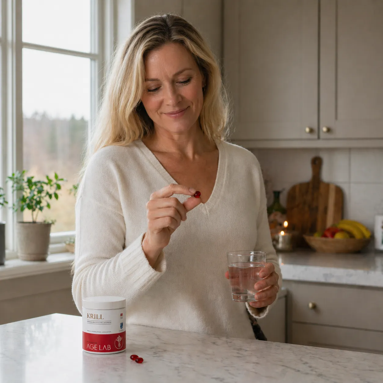 NAD Total KRILL omega-3 60 kapsler Superba Boost