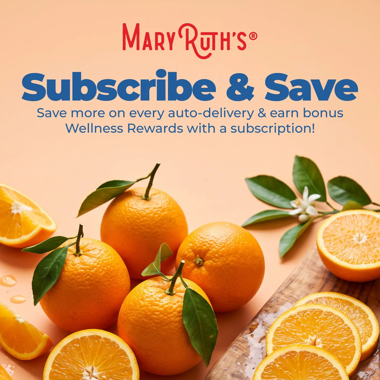 MaryRuth's Vitamin C vitamingummies appelsin 60 stk antioksidant