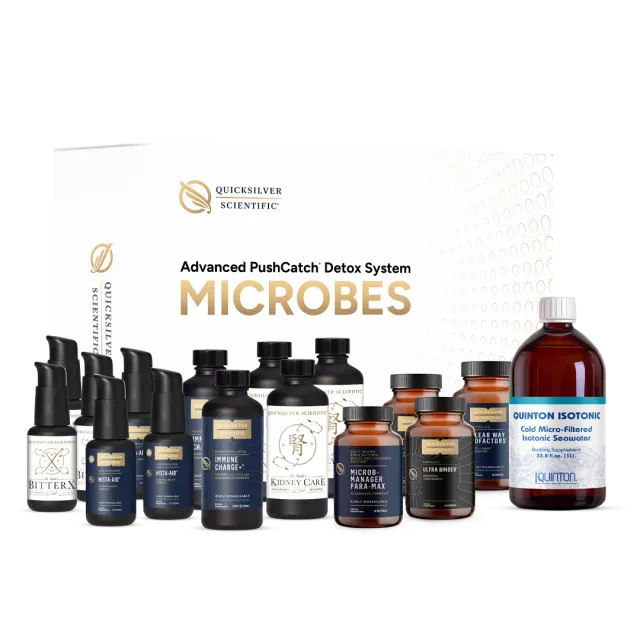 Quicksilver Scientific PushCatch Microbes detoxkur immun