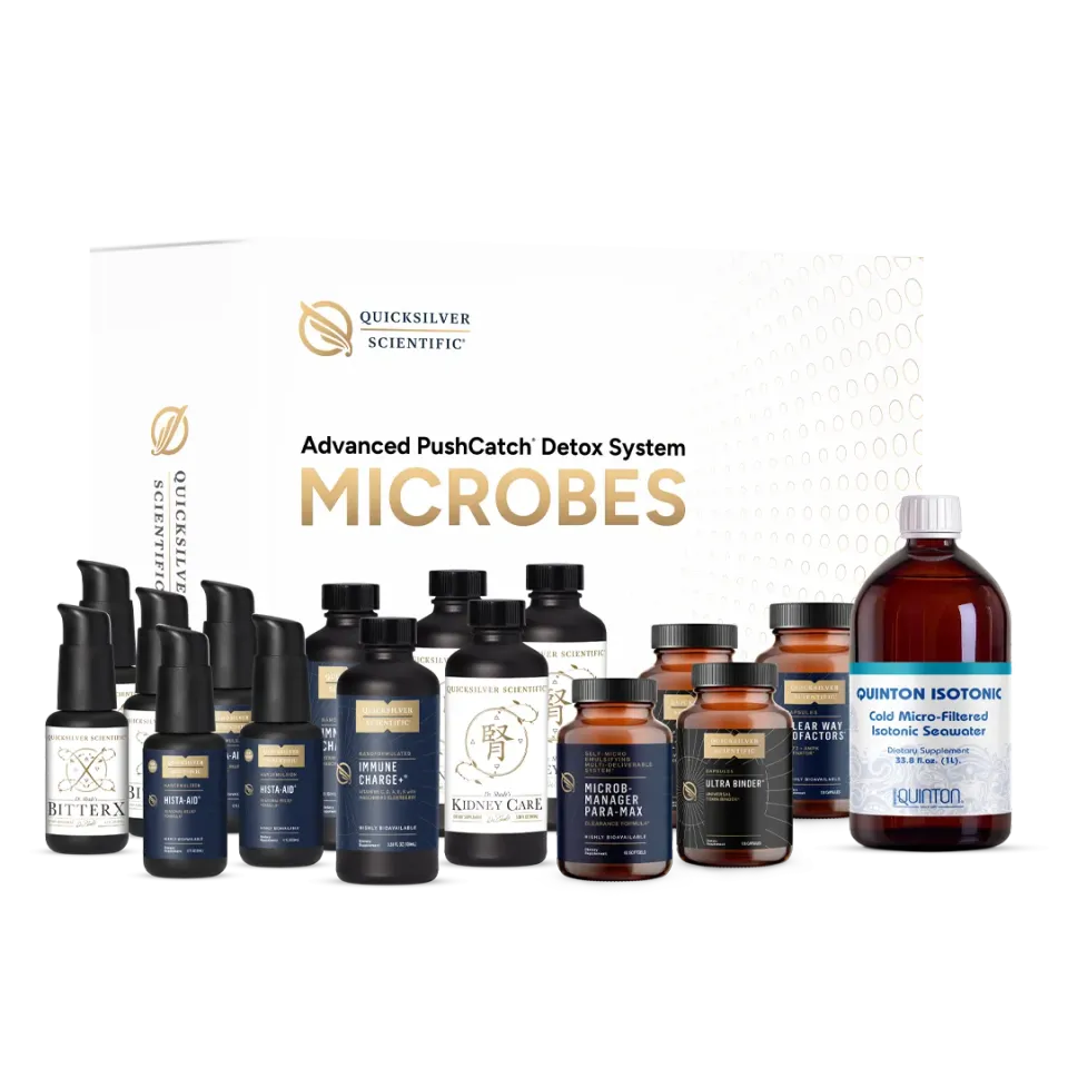 Quicksilver Scientific PushCatch Microbes detoxkur immun